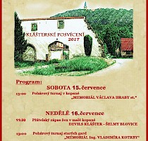 KLÁŠTERSKÉ POSVÍCENÍ 2017 - pozvánka