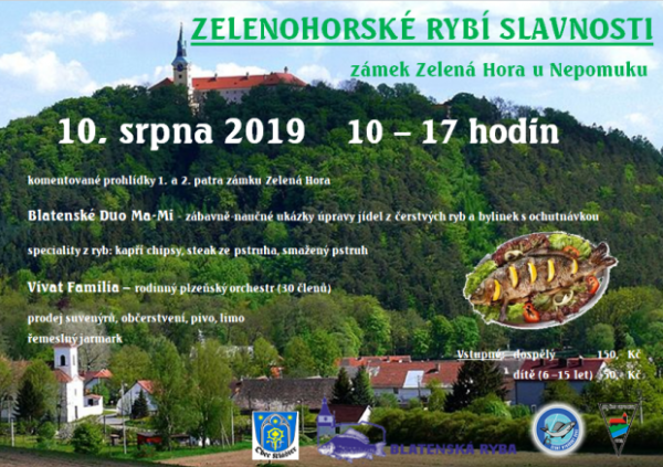 Rybí slavnosti na zámku Zelená Hora