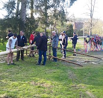 Stavění máje v Klášteře - 30.4.2023
