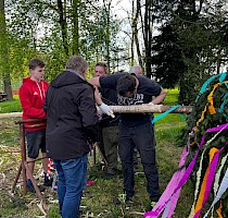 Stavění máje v Klášteře - 30.4.2023