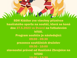 Hasičská soutěž ve Dvorci  - 27.5.23