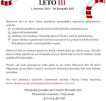 Milostivé léto 2023