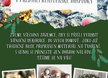 Vánoční tvoření 18/11/2023