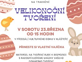 Velikonoční tvoření - 23/3/2024