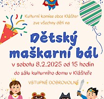 Dětský maškarní bál - 8/2/2025