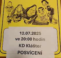 Pozvánka na klášterské posvícení - 11 - 14/7/2025