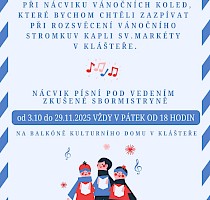 Nábor zpěváků - 3/10/2025