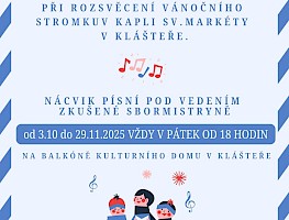 Nábor zpěváků - 3/10/2025